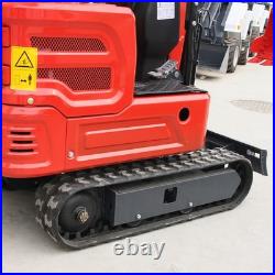 1.4 Ton Red Mini Excavator Kubota Engine Hydraulic Pilot Control, Free Shipping