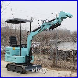 1.4ton Mini Excavator 13.5HP Small Digger Tracked Crawler US Stock FREE SHIPPING