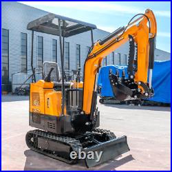 1.5Ton Hydraulic Mini Excavator Small Track Digger Operation Pilot Control in NJ 1.5Ton Hydraulic Mini Excavator Small Track Digger Operation Pilot Control in NJ