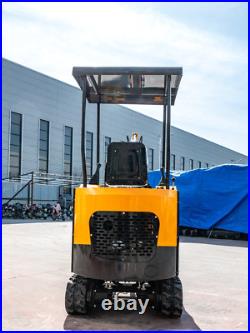 1.5Ton Hydraulic Mini Excavator Small Track Digger Operation Pilot Control in NJ 1.5Ton Hydraulic Mini Excavator Small Track Digger Operation Pilot Control in NJ