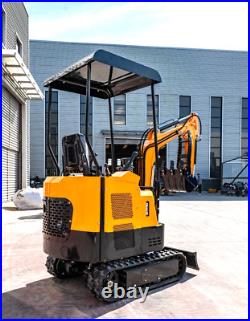 1.5Ton Hydraulic Mini Excavator Small Track Digger Operation Pilot Control in NJ 1.5Ton Hydraulic Mini Excavator Small Track Digger Operation Pilot Control in NJ