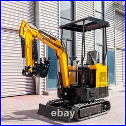 1.5Ton Hydraulic Mini Excavator Small Track Digger Operation Pilot Control in NJ 1.5Ton Hydraulic Mini Excavator Small Track Digger Operation Pilot Control in NJ
