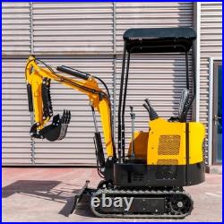 1.5Ton Hydraulic Mini Excavator Small Track Digger Operation Pilot Control in NJ 1.5Ton Hydraulic Mini Excavator Small Track Digger Operation Pilot Control in NJ