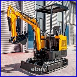 1.5Ton Hydraulic Mini Excavator Small Track Digger Operation Pilot Control in NJ 1.5Ton Hydraulic Mini Excavator Small Track Digger Operation Pilot Control in NJ