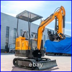 1.5Ton Hydraulic Mini Excavator Small Track Digger Operation Pilot Control in NJ 1.5Ton Hydraulic Mini Excavator Small Track Digger Operation Pilot Control in NJ