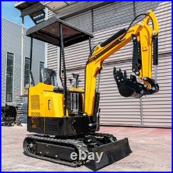 1.5Ton Hydraulic Mini Excavator Small Track Digger Operation Pilot Control in NJ 1.5Ton Hydraulic Mini Excavator Small Track Digger Operation Pilot Control in NJ
