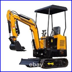 1.5ton Operate Weight Small Digger Hydraulic Track Mini Excavator