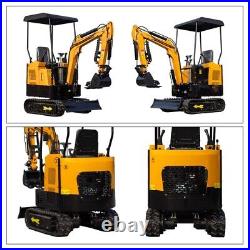 1.5ton Operate Weight Small Digger Hydraulic Track Mini Excavator