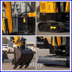 1.5ton Operate Weight Small Digger Hydraulic Track Mini Excavator