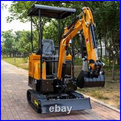 1.5ton Operate Weight Small Digger Hydraulic Track Mini Excavator