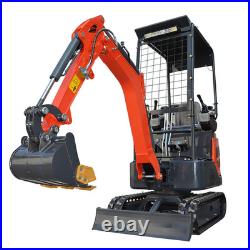 1.6Ton Mini Excavator 13.5HP EPA Gas Free Delivery / Unloading+5 accessories 1.6Ton Mini Excavator 13.5HP EPA Gas Free Delivery / Unloading+5 accessories