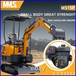 1.6 Ton Mini Excavator with Pilot Control Mini Digger 13.5HP Gasoline Engine 1.6 Ton Mini Excavator with Pilot Control Mini Digger 13.5HP Gasoline Engine