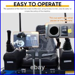 1.8TON Mini Excavator 13.5HP USA KUBOTA Diesel Digger Hydraulic Thumb Crawler