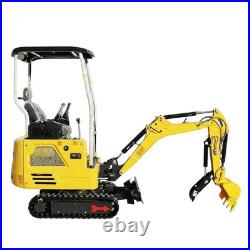 1.8T Mini Excavator Kubota D722 Diesel Engine, Side Swing & Extendable Tracks