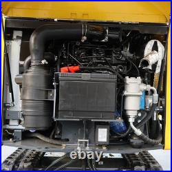1.8T Mini Excavator Kubota D722 Diesel Engine, Side Swing & Extendable Tracks