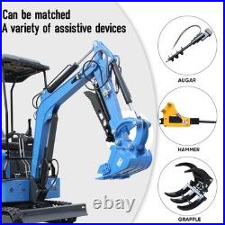 1.8Ton KUBOTA Diesel Mini Excavator, 4,000 lbs Digger EPA Certified Free Ship