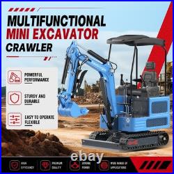 1.8Ton Mini Excavator Crawler Tracked Kubota Twin cylinder Diesel USA STOCK EPA