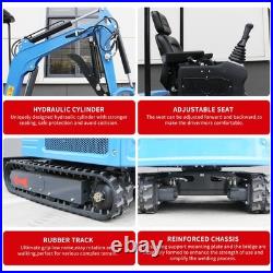 1.8Ton Mini Excavator Crawler Tracked Kubota Twin cylinder Diesel USA STOCK EPA