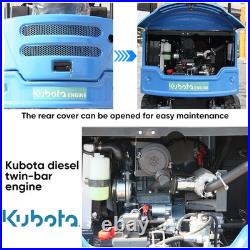 1.8Ton Mini Excavator KUBOTA Diesel Engine 4000lbs Twin Cylinder Pilot System US