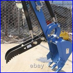 1.8Ton Mini Excavator KUBOTA Diesel Engine 4000lbs Twin Cylinder Pilot System US