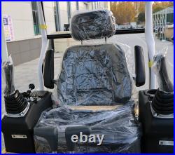 1.8Ton Mini Excavator Kubota Engine Side Swing & Extendable Tracks US Warehouse