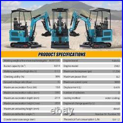 1.8Ton Mini Excavator Pilot System Hydraulic Diggers CA TX IL VA Pick Up USA New 1.8Ton Mini Excavator Pilot System Hydraulic Diggers CA TX IL VA Pick Up USA New