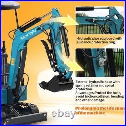 1.8Ton Mini Excavator Pilot System Hydraulic Diggers CA TX IL VA Pick Up USA New 1.8Ton Mini Excavator Pilot System Hydraulic Diggers CA TX IL VA Pick Up USA New