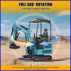 1.8Ton Mini Excavator Pilot System Hydraulic Diggers CA TX IL VA Pick Up USA New 1.8Ton Mini Excavator Pilot System Hydraulic Diggers CA TX IL VA Pick Up USA New