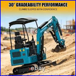 1.8Ton Mini Excavator Pilot System Hydraulic Diggers CA TX IL VA Pick Up USA New 1.8Ton Mini Excavator Pilot System Hydraulic Diggers CA TX IL VA Pick Up USA New