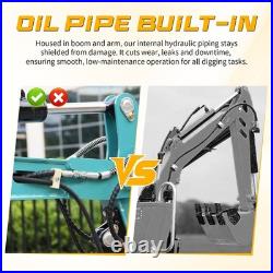 1.8Ton Mini Excavator Pilot System Hydraulic Diggers CA TX IL VA Pick Up USA New 1.8Ton Mini Excavator Pilot System Hydraulic Diggers CA TX IL VA Pick Up USA New