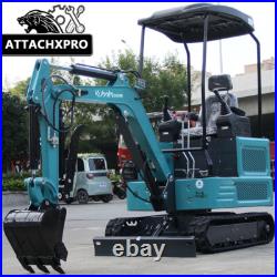 1.8 Ton Mini Excavator Digger Hydraulic Thumb KUBOTA Diesel, EPA Certified USA
