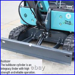 1.8 Ton Mini Excavator Digger Hydraulic Thumb KUBOTA Diesel, EPA Certified USA