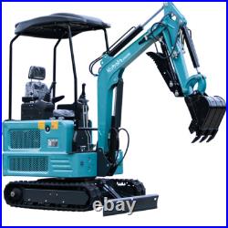 1.8 Ton Mini Excavator Digger Hydraulic Thumb KUBOTA Diesel, EPA Certified USA