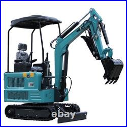 1.8 Ton Mini Excavator Digger Hydraulic Thumb KUBOTA Diesel with Grapple