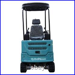 1.8 Ton Mini Excavator Digger Tracked Hydraulic Thumb Pioneer Kubota Diesel EPA