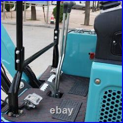 1.8 Ton Mini Excavator Digger Tracked Hydraulic Thumb Pioneer Kubota Diesel EPA
