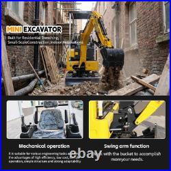 1.8 Ton Mini Excavator KUBOTA D722 Engine Expand Track Side Swing Pilot Control
