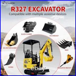 1.8 Ton Mini Excavator KUBOTA D722 Engine Expand Track Side Swing Pilot Control