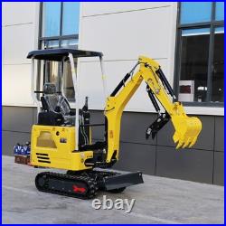 1.8 Ton Mini Excavator KUBOTA D722 Engine Expand Track Side Swing Pilot Control