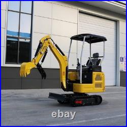 1.8 Ton Mini Excavator KUBOTA D722 Engine Expand Track Side Swing Pilot Control