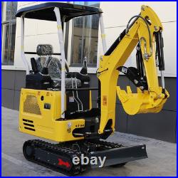 1.8 Ton Mini Excavator KUBOTA Diesel Engine Expand Track Side swing Pilot