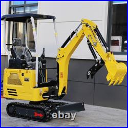 1.8 Ton Mini Excavator KUBOTA Diesel Engine Expand Track Side swing Pilot