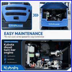 1.8 Ton Mini Excavator KUBOTA Diesel Engine Pilot System 4000lbs Crawler Digger 1.8 Ton Mini Excavator KUBOTA Diesel Engine Pilot System 4000lbs Crawler Digger