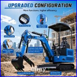 1.8 Ton Mini Excavator KUBOTA Diesel Engine Pilot System 4000lbs Crawler Digger 1.8 Ton Mini Excavator KUBOTA Diesel Engine Pilot System 4000lbs Crawler Digger