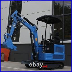 1.8 Ton Mini Excavator KUBOTA Diesel Engine Pilot System 4000lbs Crawler Digger 1.8 Ton Mini Excavator KUBOTA Diesel Engine Pilot System 4000lbs Crawler Digger