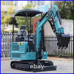 1.8 Ton Mini Excavator Kubota Diesel Engine Fully hydraulic control syst