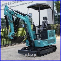 1.8 Ton Mini Excavator Kubota Diesel Engine Fully hydraulic control syst