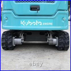 1.8 Ton Mini Excavator Kubota Diesel Engine Fully hydraulic control syst