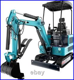 1.8 Ton Mini Excavator Kubota Diesel Engine Fully hydraulic control syst