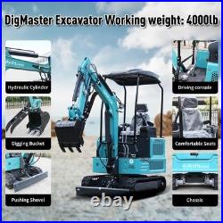 1.8 Ton Mini Excavator Kubota Diesel Engine Fully hydraulic control syst